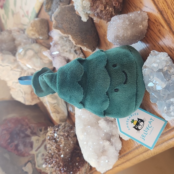 Jellycat Festive Folly Christmas Tree Soft & Plush 4x3" NWT - Picture 2 of 7